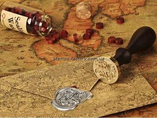 Штамп под сургуч 30 мм