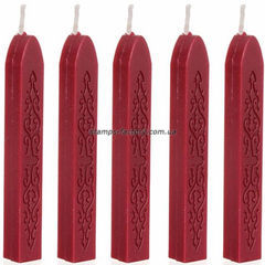 Сургуч красный свеча 5 шт.