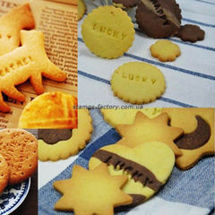 Штамп алфавит для мастики и печенья (латинский)