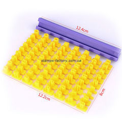 Штамп алфавит для мастики и печенья (латинский)