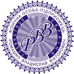 Печать предпринимателя (3 защиты от подделки) FOP-035