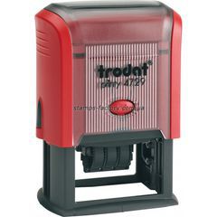 Датер с текст. полем пластмасовий, Тродат 4729,  50х30мм