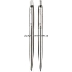 Набір ручок Parker JOTTER 17 SS CT BP+PCL
