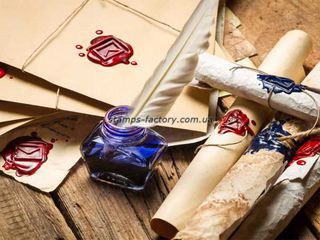 Штамп под сургуч 30 мм