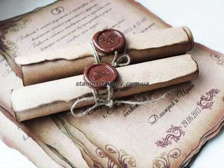 Штамп под сургуч 30 мм