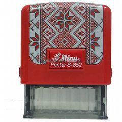 Оснастка Шайни S-852"Вишиванка", 38х14 мм