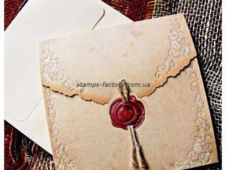 Штамп под сургуч 30 мм