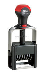 Нумератор Шайни металл., 6-розрядний 4 мм,  Н-6446