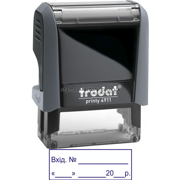 Штамп "ВХІДНИЙ"