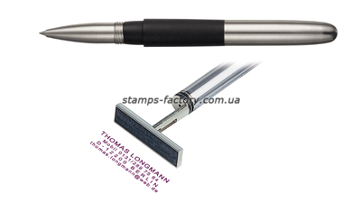 Ручка-штамп Rollerball 8504М (флеш)