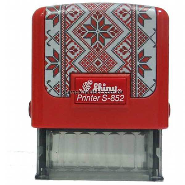 Оснастка Шайни S-852"Вишиванка", 38х14 мм