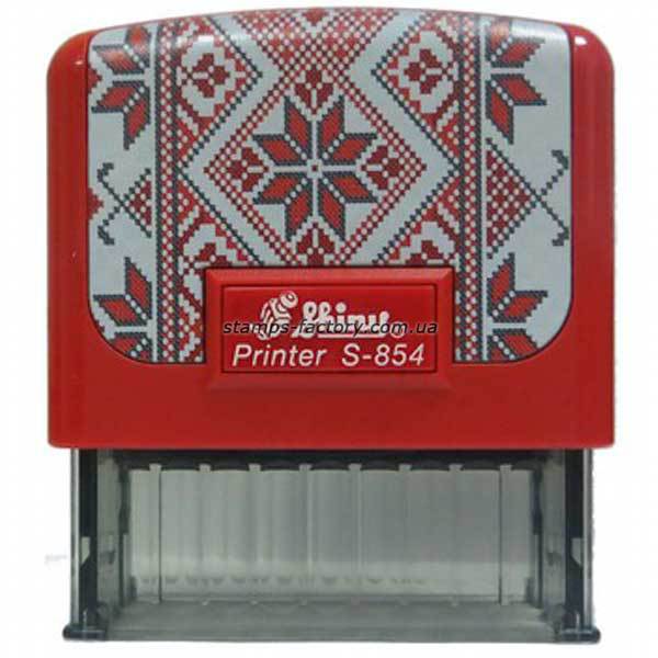 Оснастка Шайни S-854 "Вишиванка", 58х22 мм